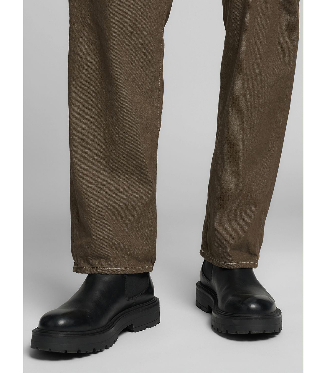 9ZERO1 11.5オンス リサイクルピュアコットンデニム （セットアップデニム） 詳細画像 カーキ 7